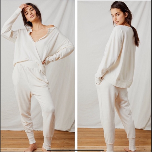 Free People Other - Free People Cozy Cool Girl Lounge 2 pc set NWT